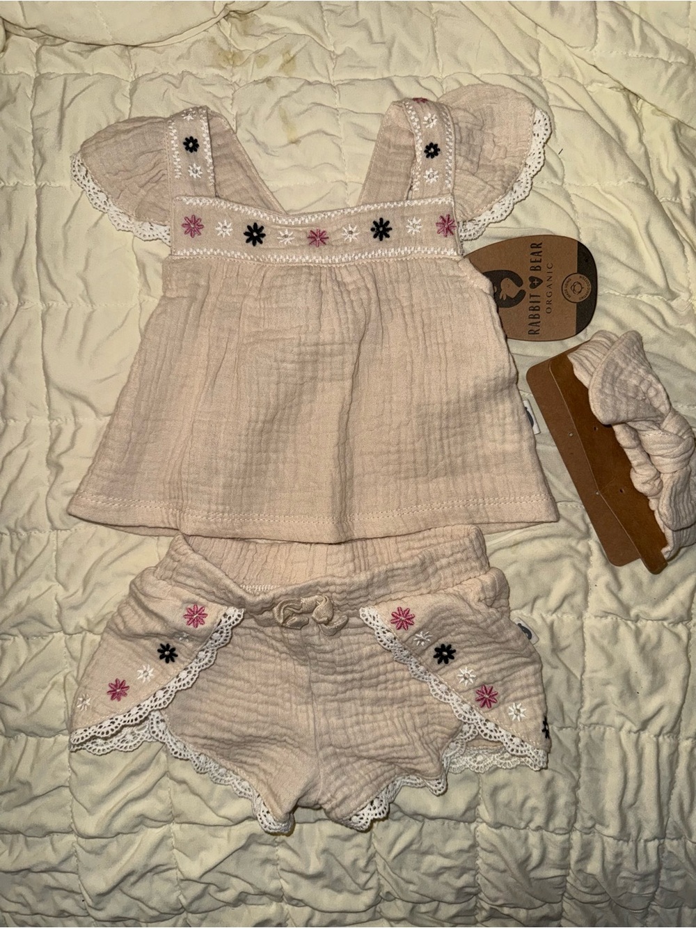 0-3m matching set